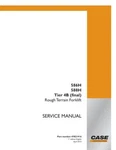 Case 586H, 588H Tier 4B Rough Terrain Forklift Service Manual Repair Shop Book. Fixed Price $59.00.
