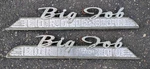Ford F-800 Big Job Chrome Emblems. Fixed Price $98.00.
