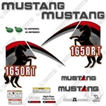 Fits Mustang 1650RT Decal Kit Skid Steer - 7 Year Outdoor 3M Vinyl!. Fixed Price $249.95.