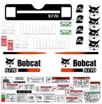 Decal Kit Fits Bobcat S770 Skid Steer M-1 + Safety Stickers Usa Free Shipping!. Fixed Price $144.95.