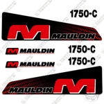 Fits Mauldin 1750C Kit Asphalt Paver Equipment Decals - Year Vinyl. Fixed Price $149.95.