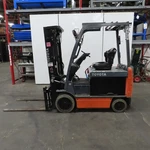 2013 Toyota 8FBCU32 6500 Lb 48V Electric Forklift 187" Side Shift 48X5. Fixed Price $10523.37.