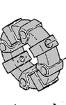 John Deere Excavator Hydraulic Pump COUPLING.490E -024999. Fixed Price $139.25.
