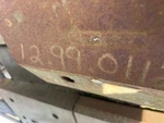Terex Finlay Front Apron Impact Crusher Liner Part 12.99.0112. Fixed Price $1099.00.