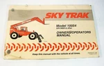 Sky Trak 10054 Telehandler Forklift Truck Owners Operators Manual S/n 9909. Fixed Price $95.29.
