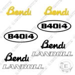 Fits Landoll Bendi B40-I4 Decal Kit Forklift 7 Year Outdoor 3M Vinyl!. Fixed Price $99.95.