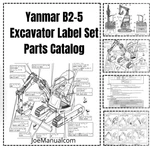 Yanmar B2-5 Excavator Parts Catalog Wiring Diagram Pdf. Fixed Price $35.25.