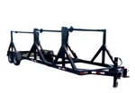 Triple Cable Reel / Pipe Trailer.. Fixed Price $16500.00.