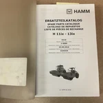 Hamm 11IX-13IX Roller Parts Manual Book Catalog Spare List, Smooth Or Padfoot. Fixed Price $69.99.