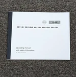Hamm 3011-D 3012-DS 4011-D 4012-DS 5011-D Smooth Drum Compactor Operator Manual. Fixed Price $117.22.