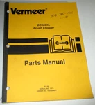 Vermeer BC600XL Brush Chipper Parts Catalog Manual Book Original!. Fixed Price $62.99.