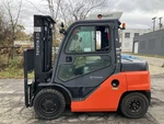 2020 Toyota 8000 Lb Solid Pneumatic Diesel Forklift With Ss And Stage Mast. Fixed Price $19999.00.