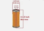 16271-43560 Fuel Filter Fits For Kubota Tractor. Fixed Price $14.31.