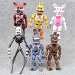 6PCS Set Five Nights At Freddy's Action Figures Fnaf Toys W/light.. Fixed Price $29.99.