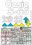 Genie S-65 Sn 17350 To 21000 Decal Kit Year Vinyl!. Fixed Price $239.99.