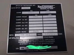 Aluminum Data Plate Fit For Reitnouer Truck Trailer Engraved. Fixed Price $99.00.