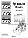 Bobcat 773 G Series Skid Steer Loader Parts & Service Repair Manual Pdf Usb. Fixed Price $190.00.