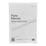 Caterpillar 307E2 Mini Hydraulic Excavator Parts Catalog Manual Ser KC91-UP. Fixed Price $145.00.