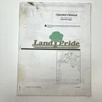 Land Pride Operators Manual PD15, PD25, PD35 Post Hole Digger #317-048M. Fixed Price $10.79.