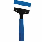 Scraper W/ 8" Handle, Uses Unger, Ettore Style Notched 4" Blades, Window & Floor. Fixed Price $13.85.