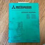 Mitsubishi EOP15 EOP24/P Order Picker Service Shop Repair Manual Fork Lift Truck. Fixed Price $99.99.