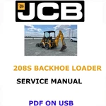 Jcb 208S Backhoe Loader Service Repair Shop Manual Pdf Usb. Fixed Price $25.00.