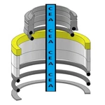 90202551 Steering Cylinder Seal Kit Fits Gradall 534B-6-8. Fixed Price $16.73.