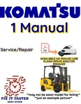 Komatsu FD70-8 Forklift Service Repair Shop Manual Pdf Usb. Fixed Price $30.00.