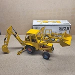 Vtg Case 580B Construction King "red Belly" Backhoe 1/16 - Gescha W. Germany. Fixed Price $150.00.