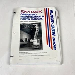Skyjack SJKB-33N Boom Lift Parts Catalog Owner Operator & Service Repair Manual. Fixed Price $32.50.