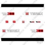 Fits Terex TA300 Decal Kit Articulated Dump Truck - 7 Year Vinyl Gen. 9. Fixed Price $249.95.