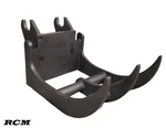 Kubota Bucket Mini Excavator Quick Connect Three Tine Grapple. Fixed Price $1400.00.