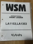 Unused Factory Kubota LA1153 & LA1353 Front Loader Workshop Service Manual. Fixed Price $34.99.