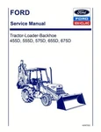 Ford 455D, 555D,575D,655D,675D Tractor Loader Backhoe Service Manual Repair Shop. Fixed Price $119.00.