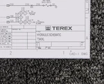 Terex T340XL Truck Crane Hydraulic Schematic Diagram Manual. Fixed Price $136.24.