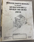Yale Service Parts Manual Gp/glp 070-090LJ 100-120MJ 00'. Fixed Price $39.99.