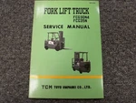 Tcm FCG30N4 & FCG35N Cushion Tire Forklift Truck Shop Service Repair Manual. Fixed Price $70.97.