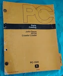 John Deere JD755 Crawler Loader PC1522. Fixed Price $12.99.