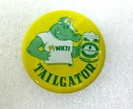 94FM Wkti Radio Milwaukee Wisconsin 1984 Augsburger Beer Tailgator Pin. Fixed Price $12.59.