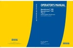New Holland Speedrower 200, 240 Tier 3 Self-propelled Windrower Operator Manua. Fixed Price $73.00.