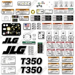 Fits Jlg T350 Decal Kit Towable Boom Lift Sticker Set - 7 Year 3M Vinyl!. Fixed Price $224.95.