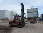 1990 Taylor Te 300S Forklift 30,000 Lb Capacity Side Shift & Adjustable. Fixed Price $20000.00.