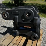 Helac Power Coupler - 80MM Excavator Tilting Quick Hitch Free Freight. Fixed Price $8500.00.