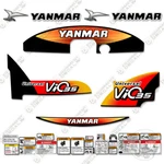 Fits Yanmar VIO35-5 Decal Kit Replacements Mini Excavator 30 Universal. Fixed Price $164.95.