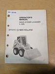 Sperry New Holland L-325 Skid-steer Loader Operator's Manual. Fixed Price $22.95.