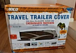 Adco Travel Trailer Cover All Climate Wind Designer Mfr. #34842 22'1" To 24' New. Fixed Price $284.00.