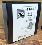 Bobcat 753 G Series Skid Steer Loader Service Manual Repair Workshop Book. Fixed Price $53.97.