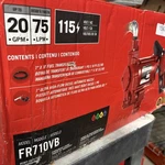 Fill-rite FR710VB 115V Ac 20 Gpm Heavy Duty Fuel Transfer Pump. Fixed Price $929.99.