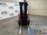 2019 3,500 Lb. Raymond Model 425-C35TT Stand-up Electric Forklift. Fixed Price $19500.00.