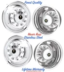 22.5" Ford F650 F750 10 Lug Wheel Simulator Rim Liners Hubcap Covers P.. Fixed Price $647.92.